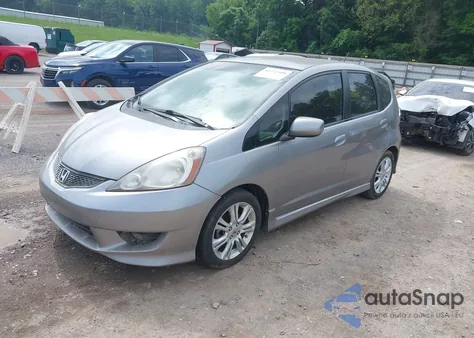 2009 Honda Fit Sport from USA, damaged, VIN JHMGE88649C007759